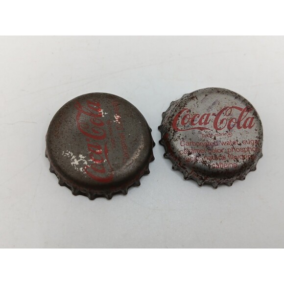 2) Coca Cola Vintage Soda Bottles Green Glass Easton MD & Havre De Grace USA Cap - Picture 13 of 14